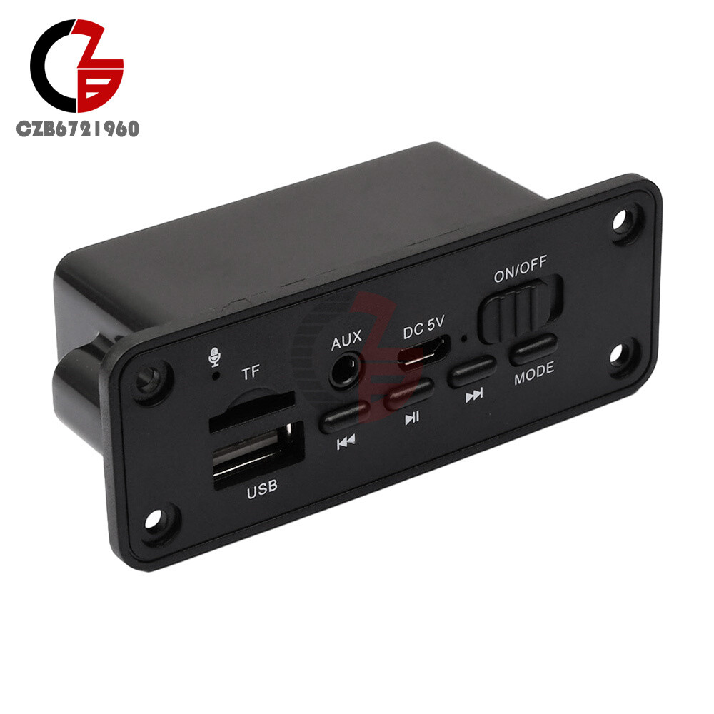 Audio Amplifier Decoder Board Audio Module USB TF Radio Bluetooth Car MP3 Player