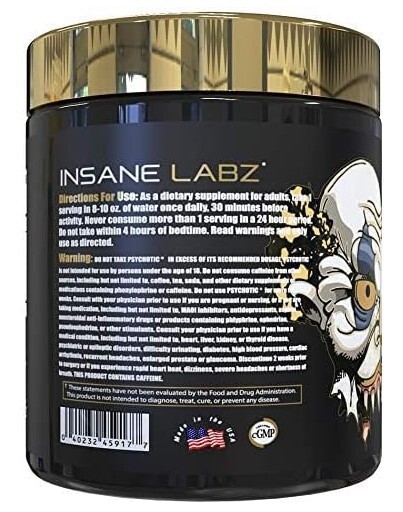 Insane Labz Cherry Bomb Pre Workout 35 Servings