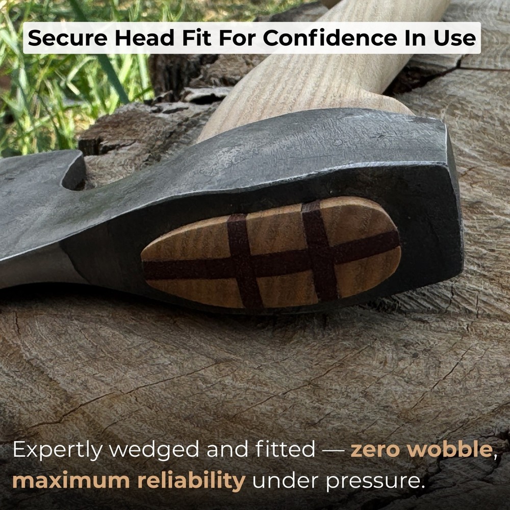 Spoon Carving Axe. Chopping Axe for Woodworking. Sharp Carbon 52100 Blade