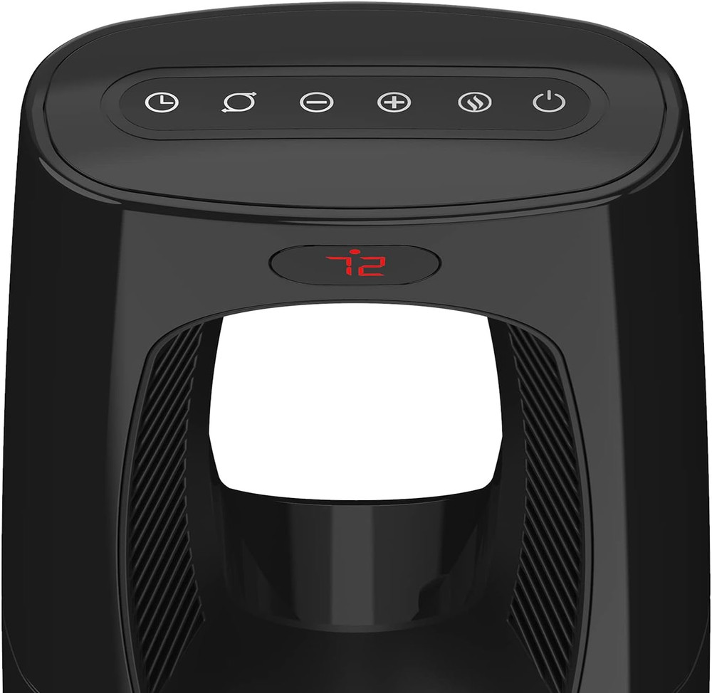 Oscillating Bladeless Ceramic Tower Space Heater for Home with Enhanced Safety,