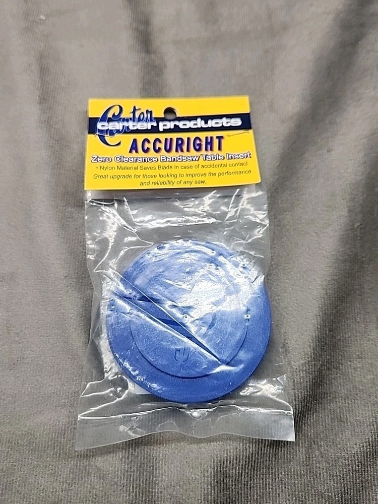Carter Products Zero Clearance Bandsaw Inserts for Jet Bandsaws