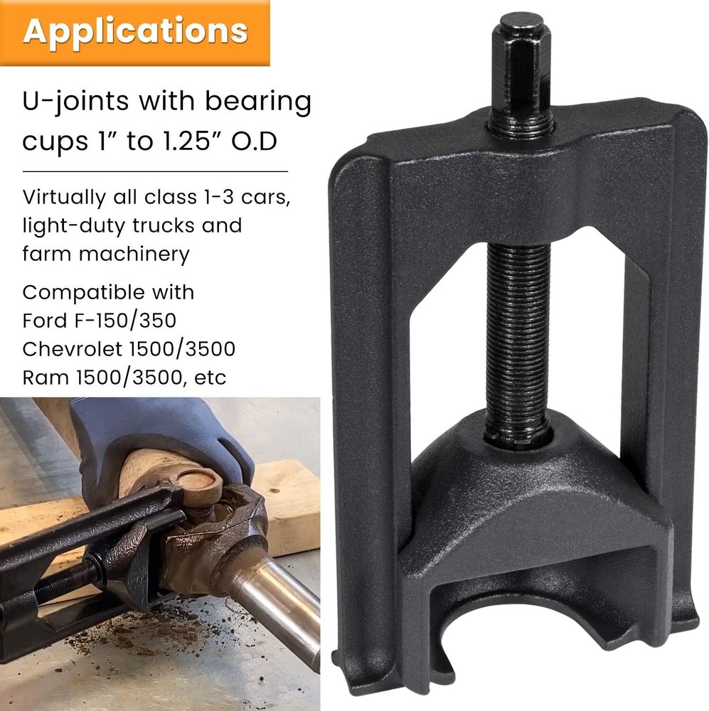 10105 Heavy Duty Universal Joint Puller Press Removal U-Joint Tool Class 1-3