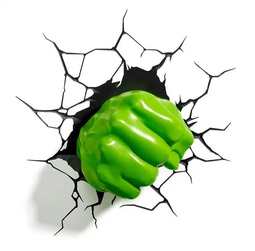 1 Marvel 3D LED Wall Lamp