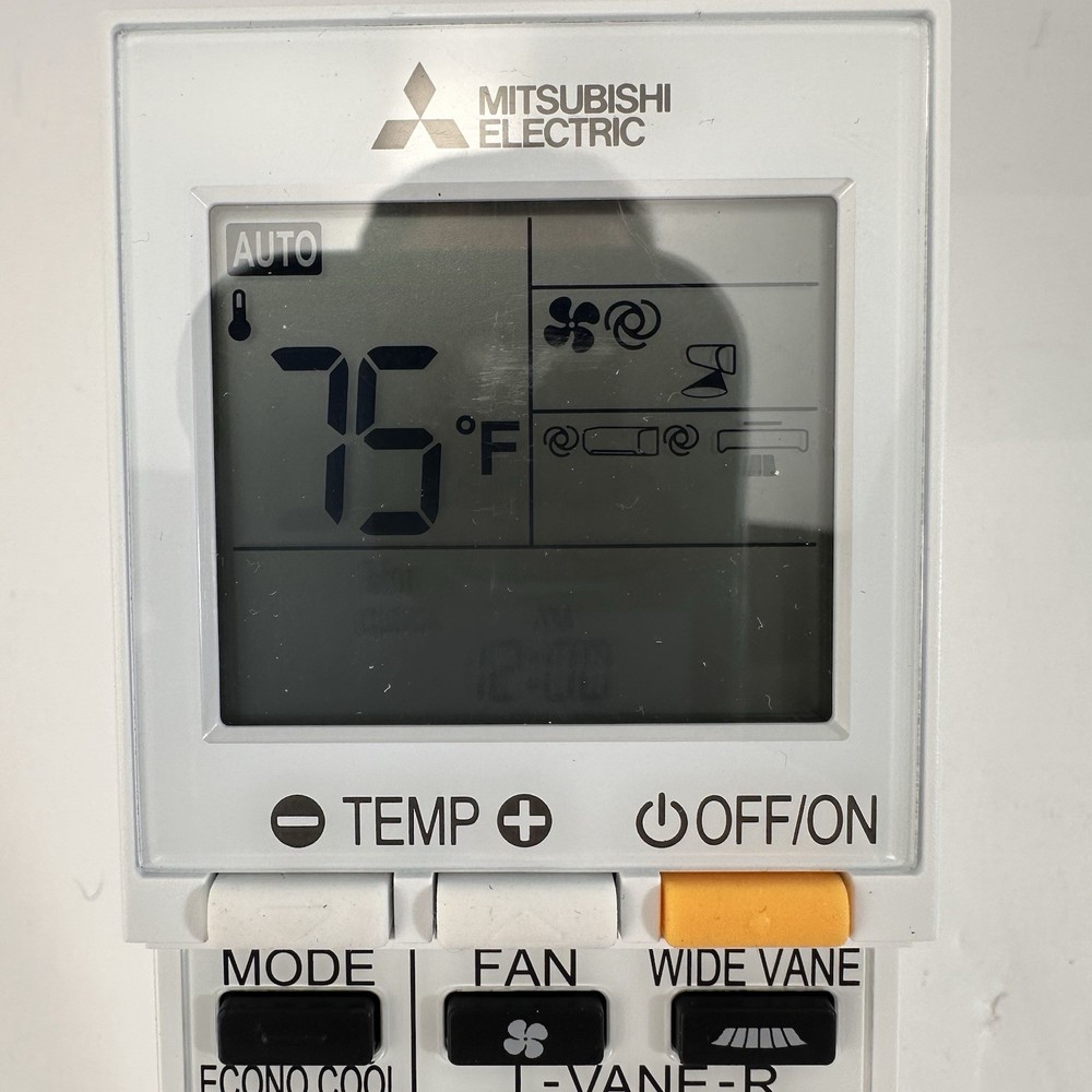 Genuine Mitsubishi Mini Split Remote Control ** SG20A **– Replacement Handheld