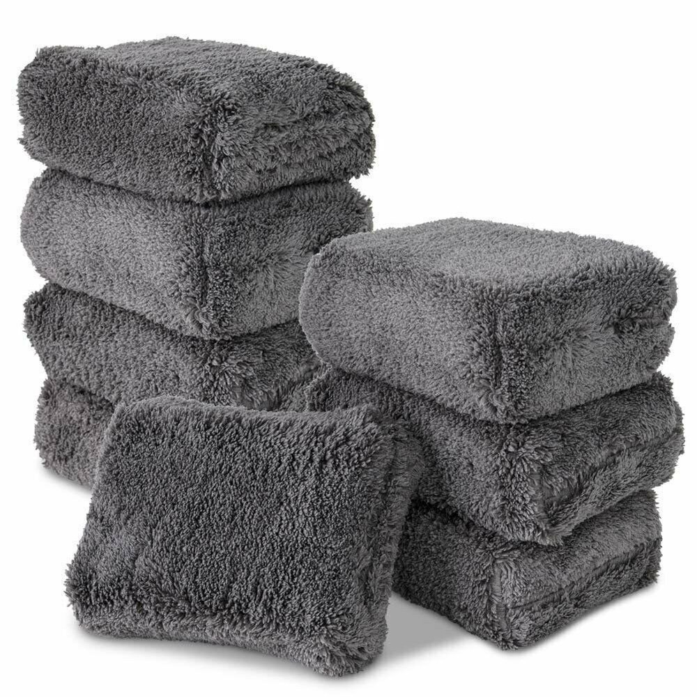 Liquid X Large Plush Microfiber Applicator Pads 5" x 3" - Rectangle
