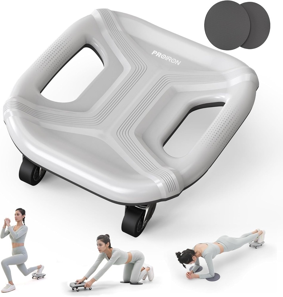 PROIRON Ab Roller with Knee Pads for Abs Workout, Multifunctional Ab Roller Whee