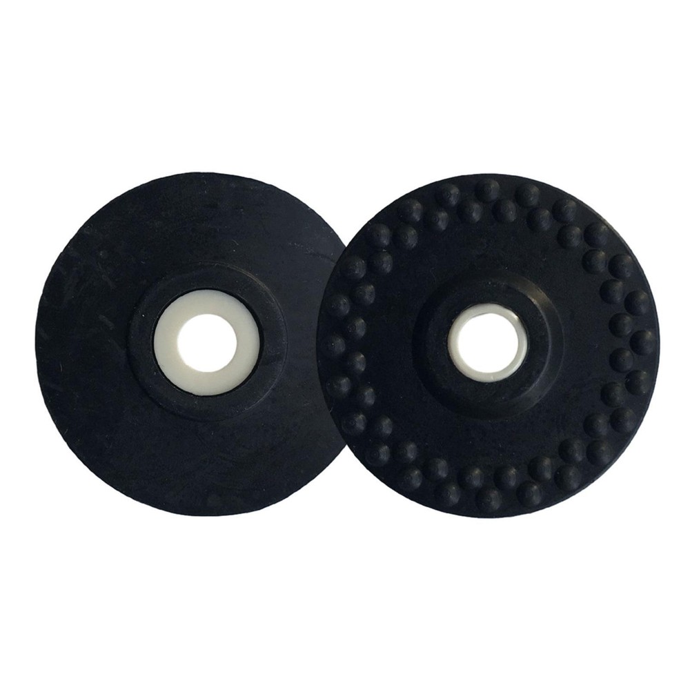 2x Rubber Knitting Machine Wheel Bracket Accessories Knitting Machine Wheel