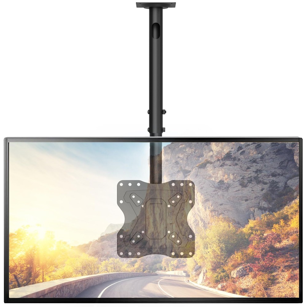 Tv Ceiling Mount Adjustable Bracket Fits Most Led Lcd Oled And Plasma Flat Scree