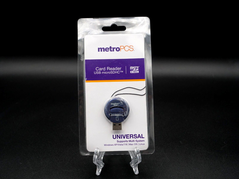 Card Reader USB MicroSDHC, Universal Accessory From MetroPCS SKU MPCSRDR