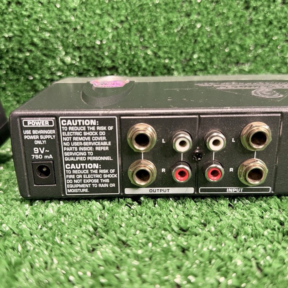 Behringer Equalizer FBQ800 Mini FBQ, Tested & Working.