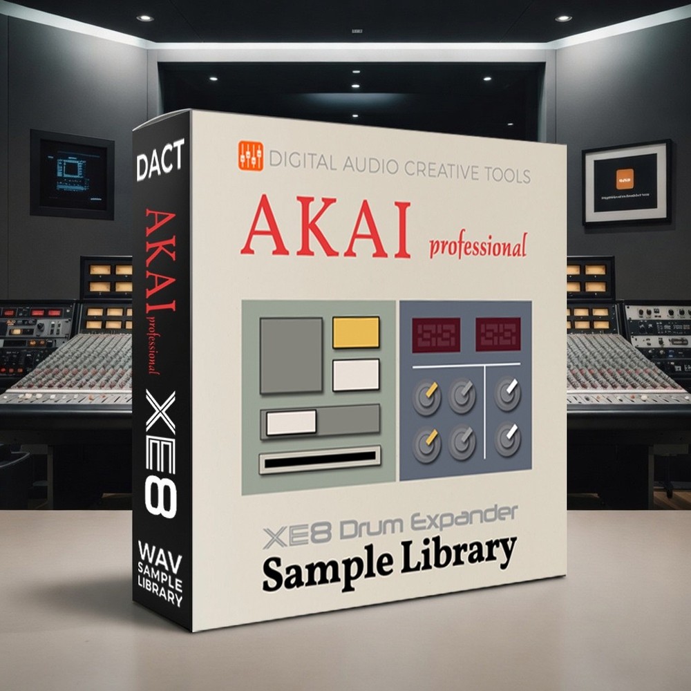 Akai XE8 Drum Machine Sample Library