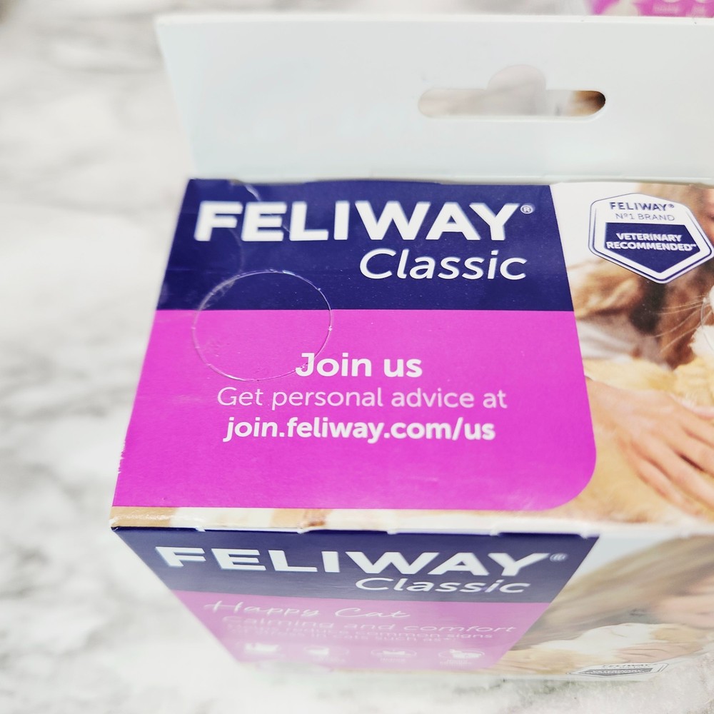 FELIWAY Classic Cat Calming Plug In Pheromone Diffuser 30 Day 48 ml & 1 Spray