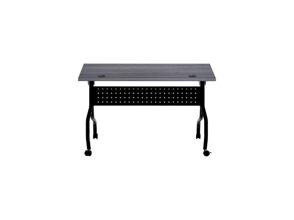 Lorell 59489 Charcoal Flip Top Training Table