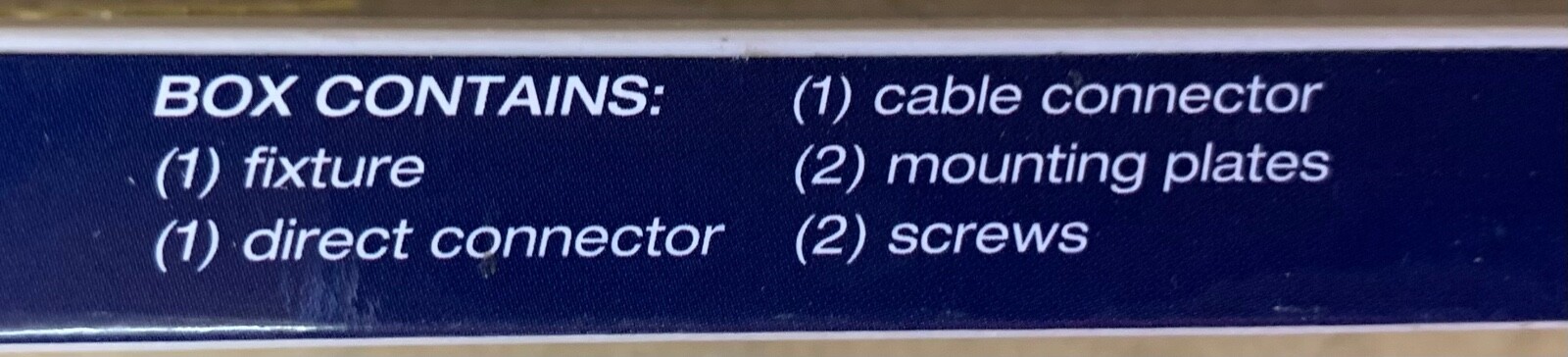 Rab UC-LED500-WW Under Cabinet Fixture 5W 500 Lumens A (120V) Warm White 088876