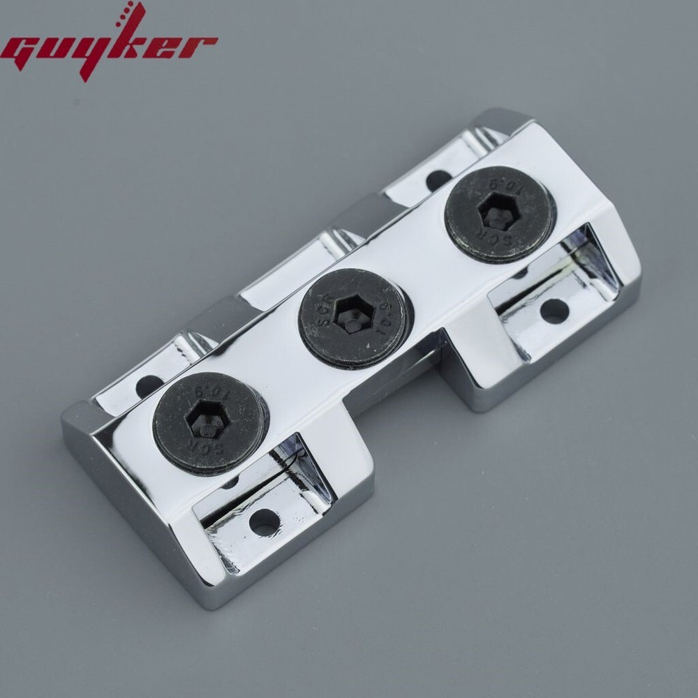 1 PCS Locking Clamp for Guitar, Behind the Nut, With Screws CNC Processing