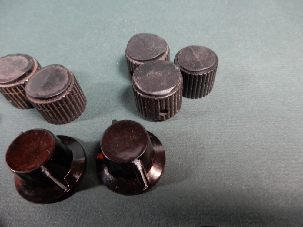 Raytheon and Other Equipment Knobs Shown