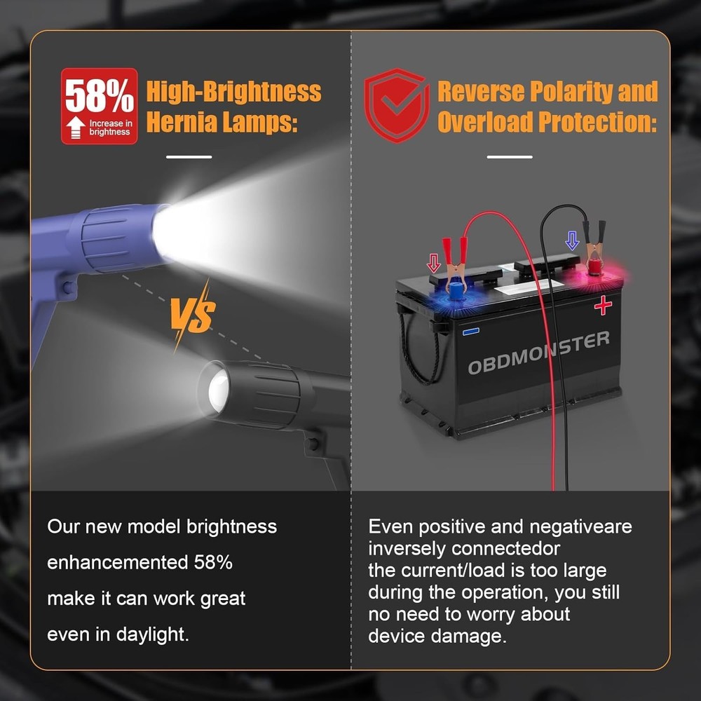 Professional Engine Timing Light with Adjustable Brightness for Accurate Testing