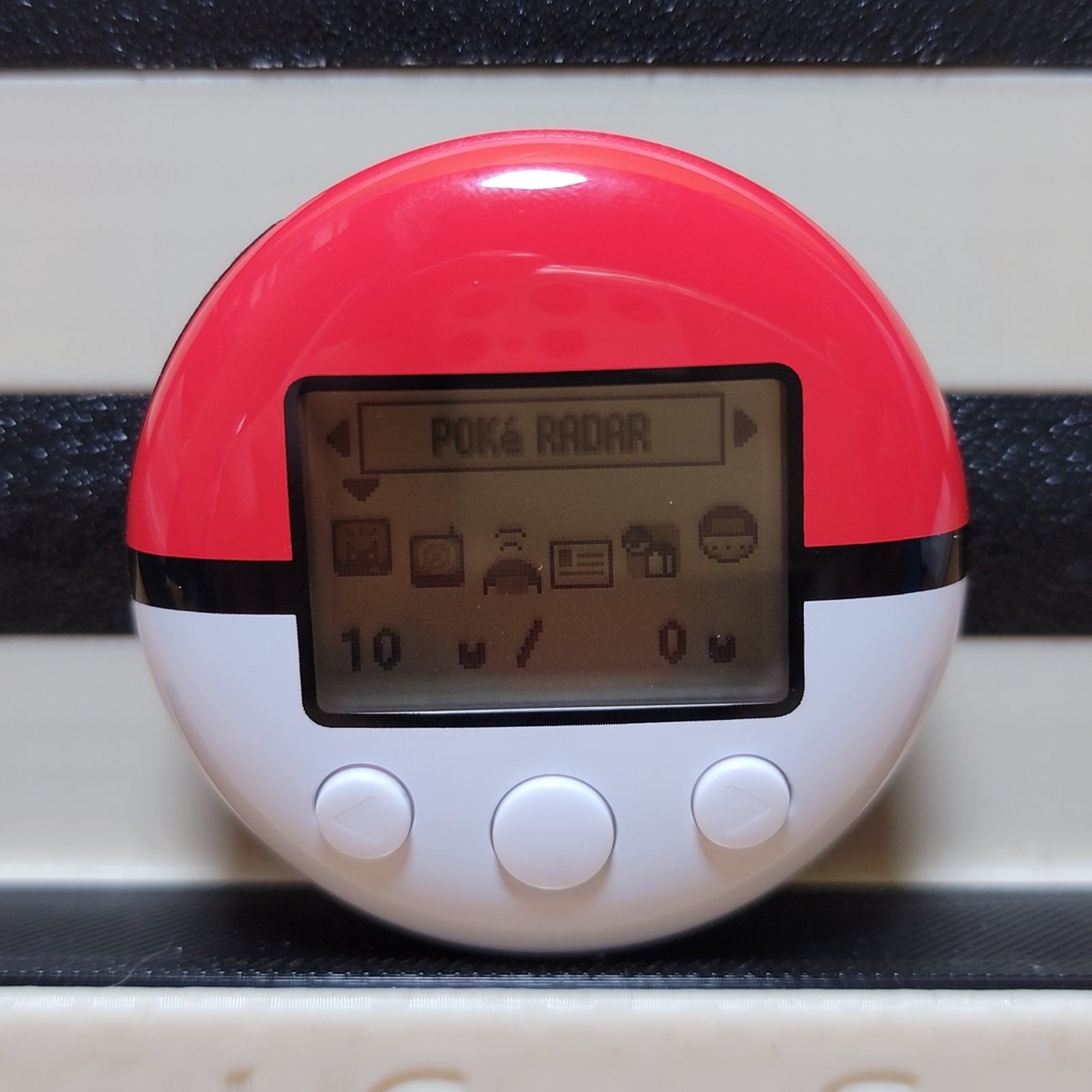 Nintendo Pokewalker USA Red w/ New Battery for Pokemon HeartGold & SoulSilver DS