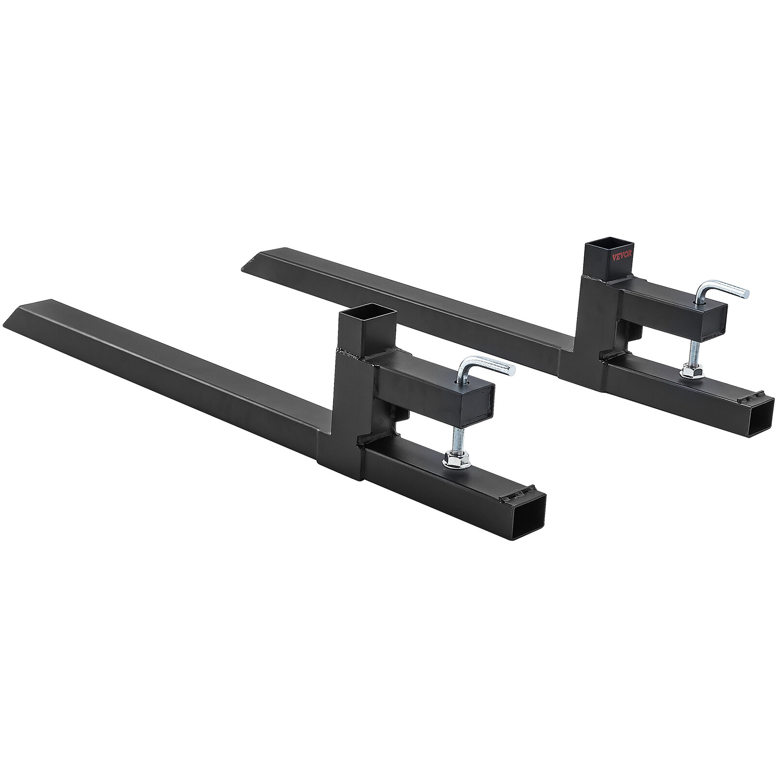 VEVOR 43" 2000lbs Clamp on Pallet Forks Tractor Forks Heavy Duty Bucket Fork