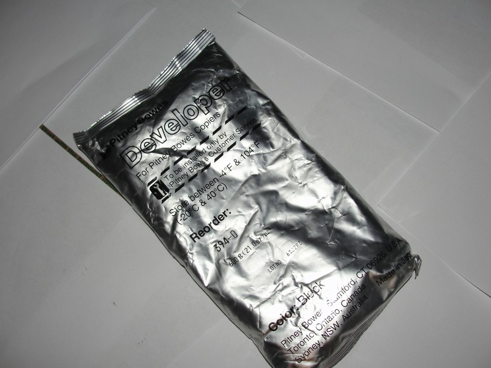 NEW PITNEY BOWES 394-0 DEVELOPER TONER