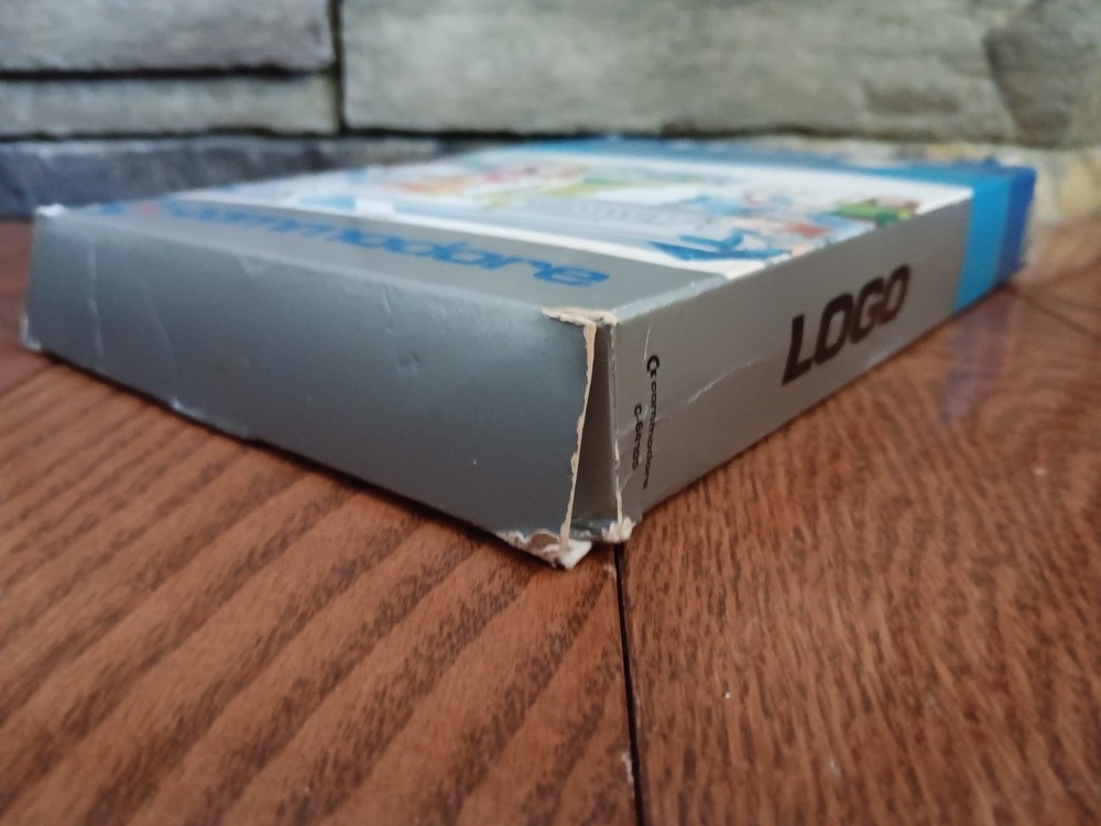 Commodre 64 LOGO Language For Learning Tested/Works Box Damage