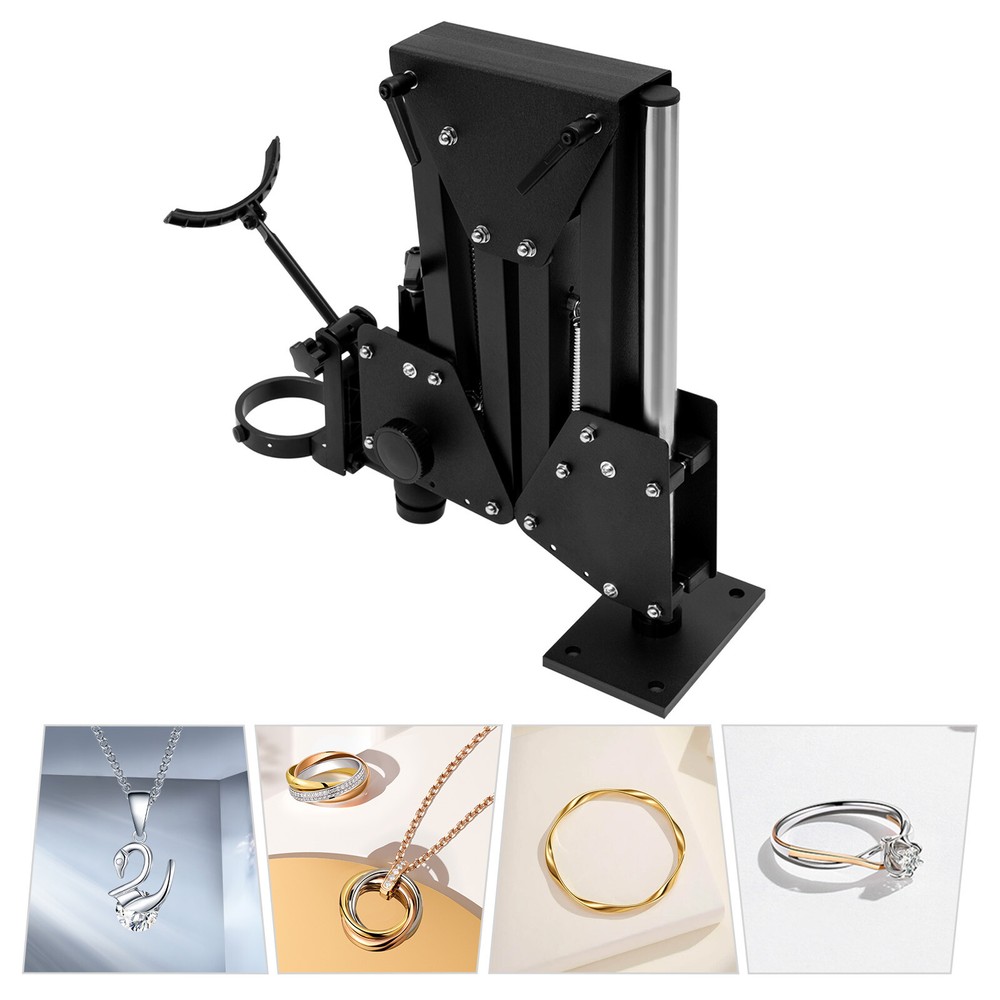 Multi-directional Microscope Stand Jewelry Inlaid Stand for Micro-setting Tool
