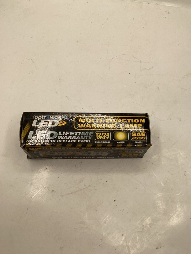 Optronics SLL17AC1B Surface Mount Amber LED Warning Lights 72 adjustable modes