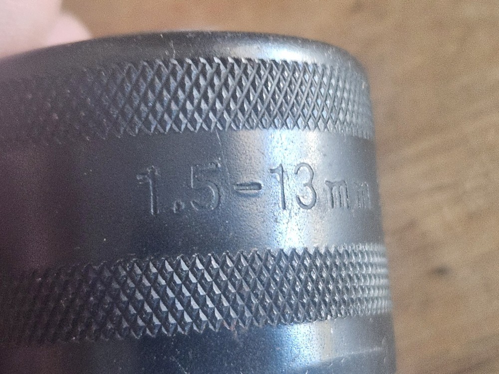 Drill Chuck 1.5-13mm 3/8-24 Keyed Threaded Mount Doesn't Include A Key Unbranded