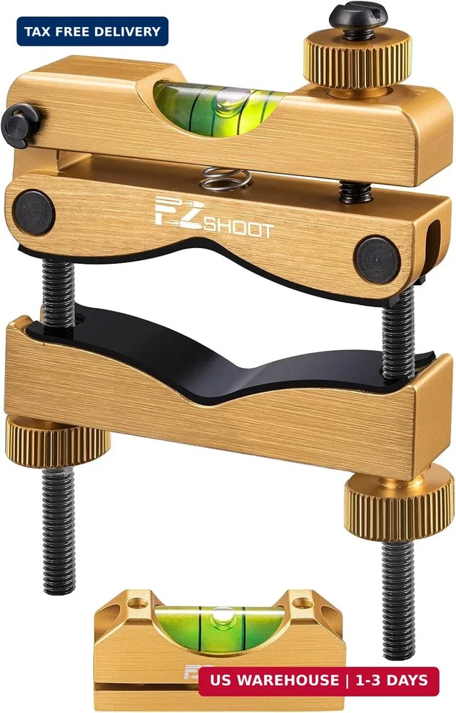 EZshoot Scope Leveling Kit with High-precision Bubble Leveling System Magnetic U