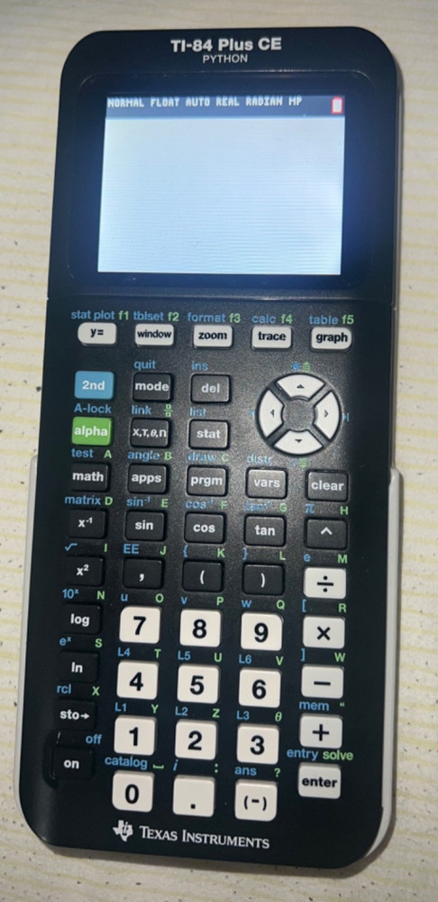Texas Instruments TI-84 Plus CE Graphing Calculator - White