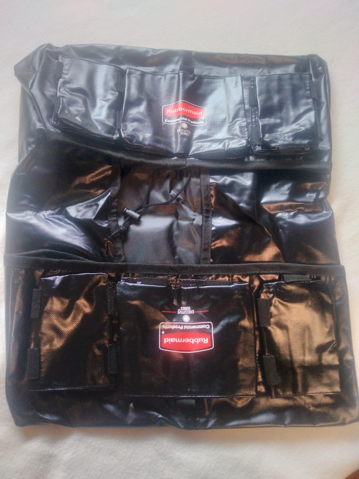 Rubbermaid 1889863 Collapsible Black X-Cart Cover – 4 bushel New