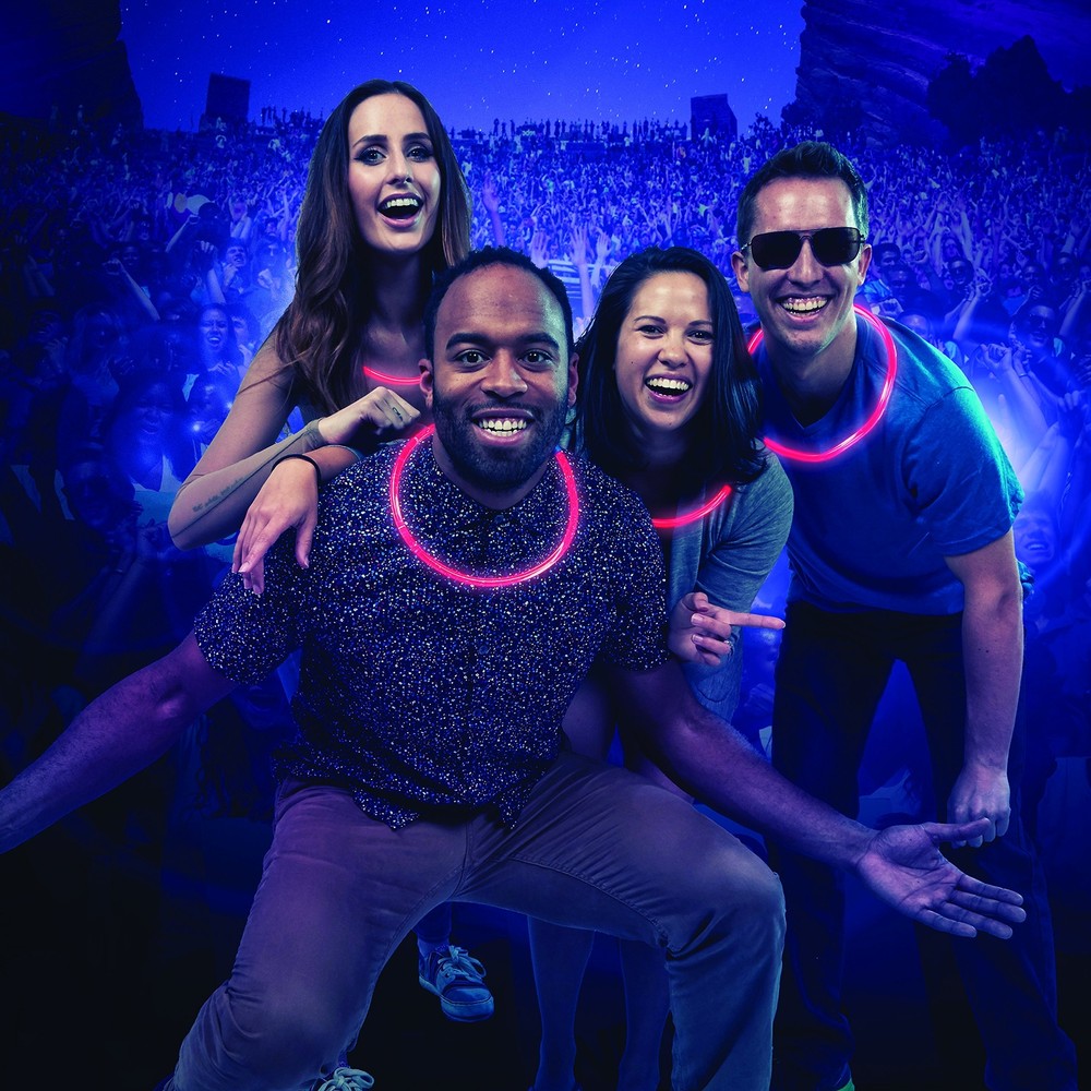 Nite Ize NiteLife LED Necklace 2 Pack Red Glows Flashes, Replaceable Batteries