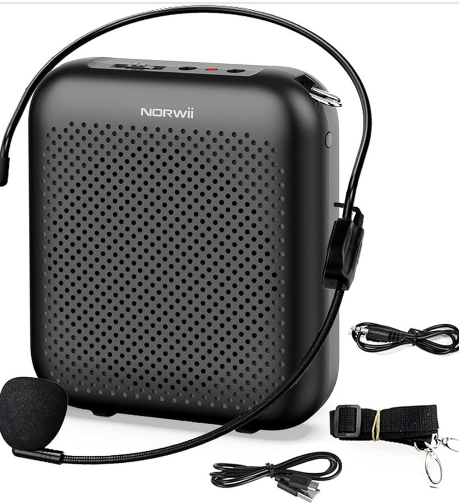 Loud Voice Amplifier Portable Mini Wired Microphone Headset Bluetooth Speaker