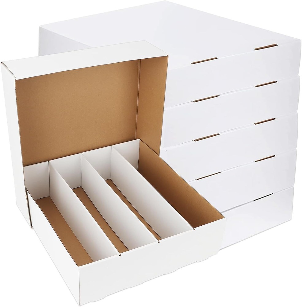 Trading Card Storage Box, 3120 Count, 6 Set