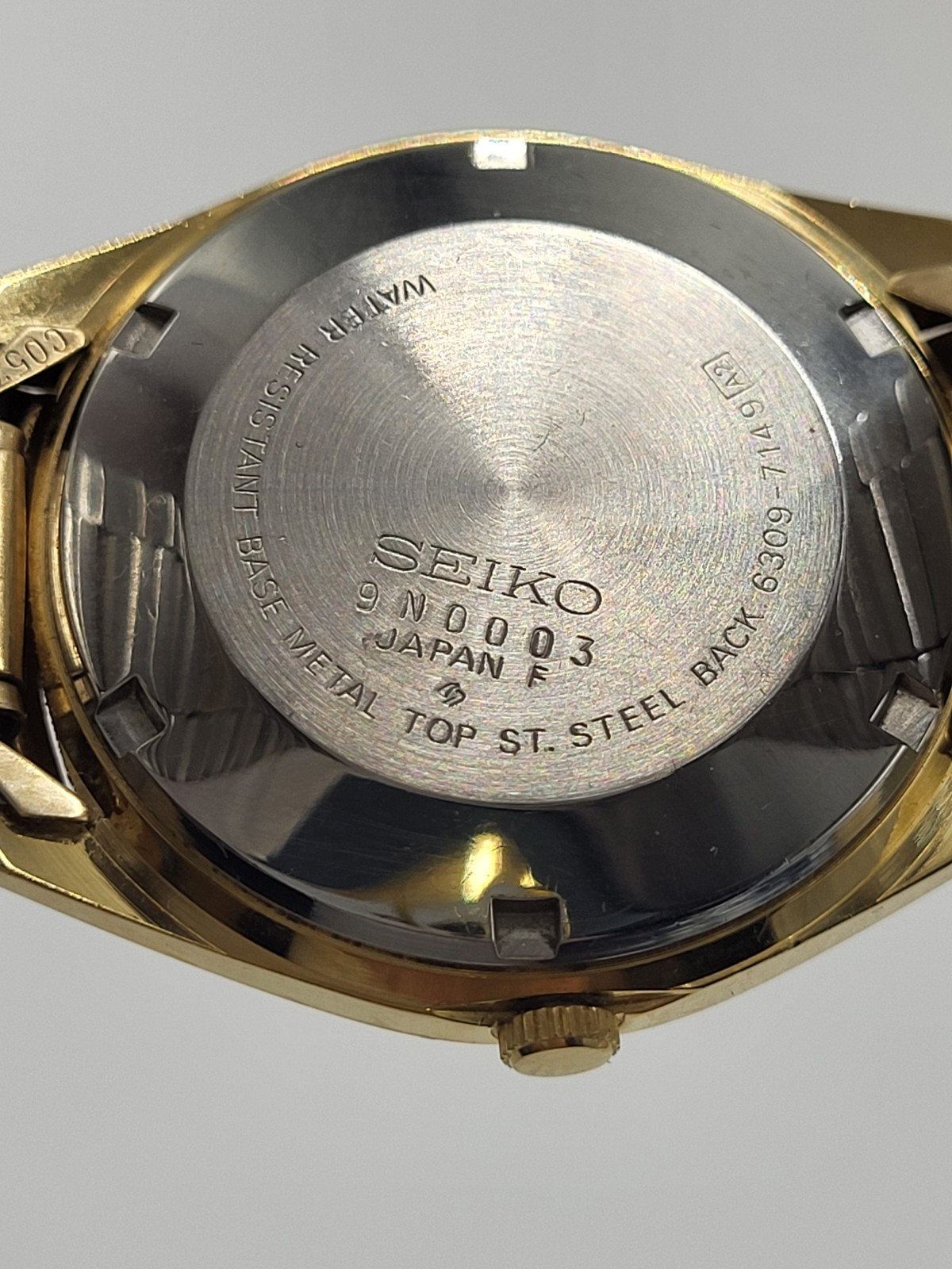 [NEAR MINT] 1979 Seiko Gold Automatic 17 Jewels Japan 6309-7149 Vintage Retro