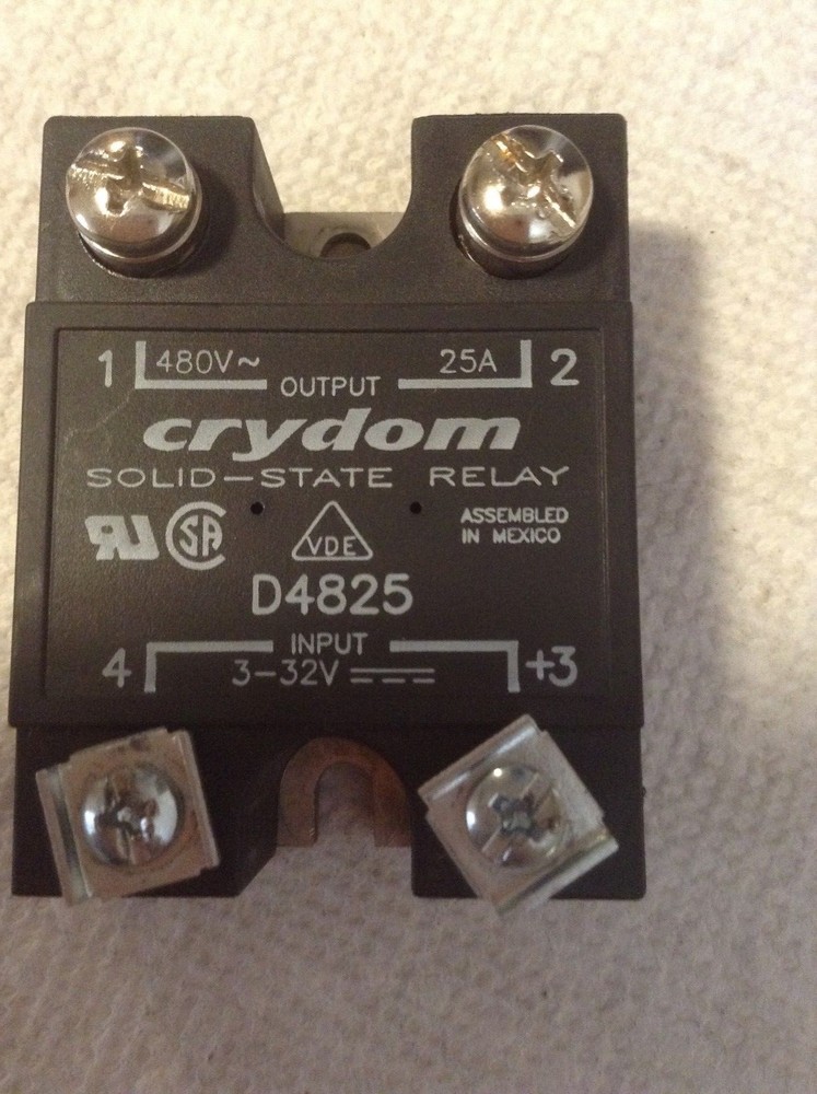 CRYDOM D4825 Solid State Relay 480VAC 25A