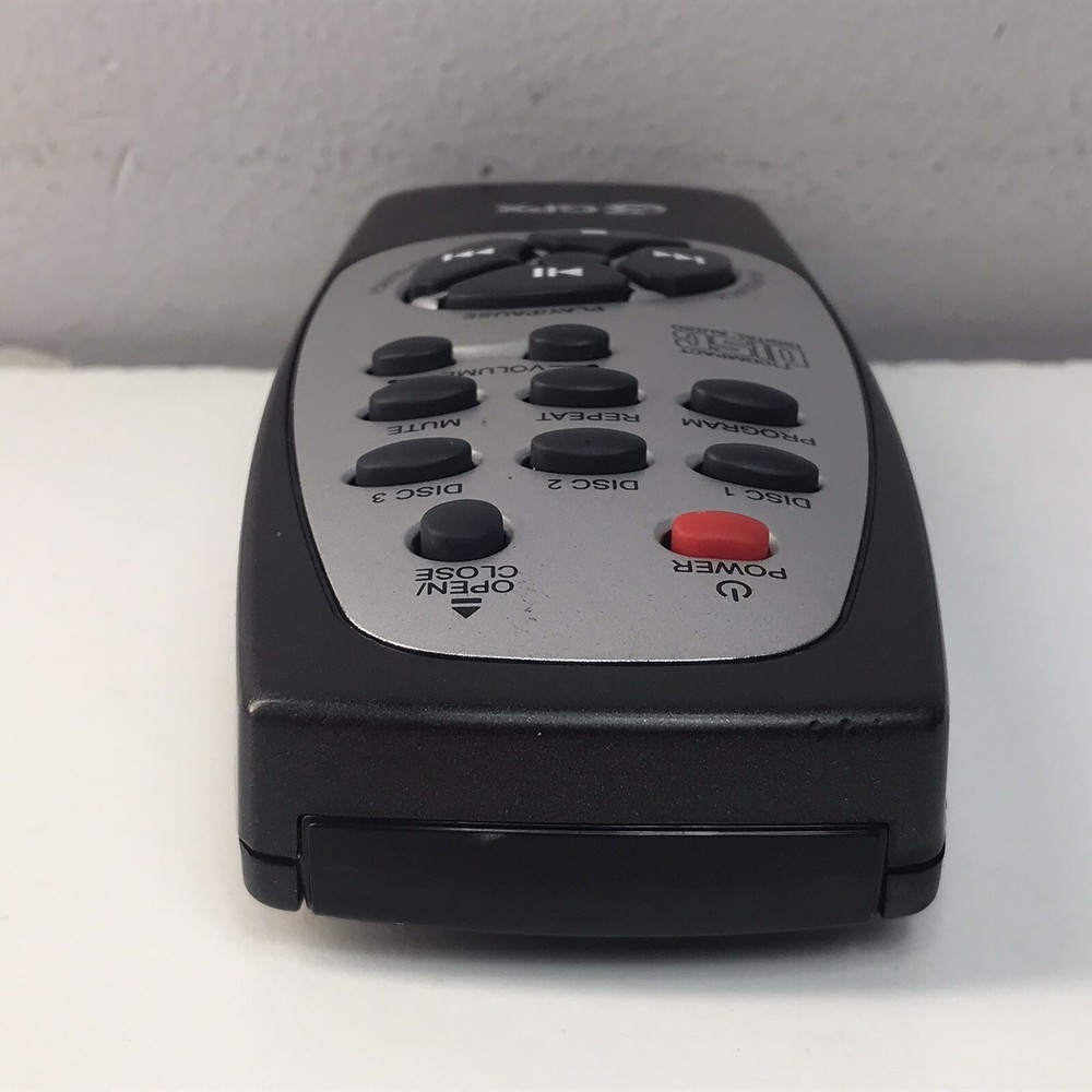 GPX CD Compact 3-Disc Carousel Changer Remote Control CD48PRC OEM Cleaned Tested