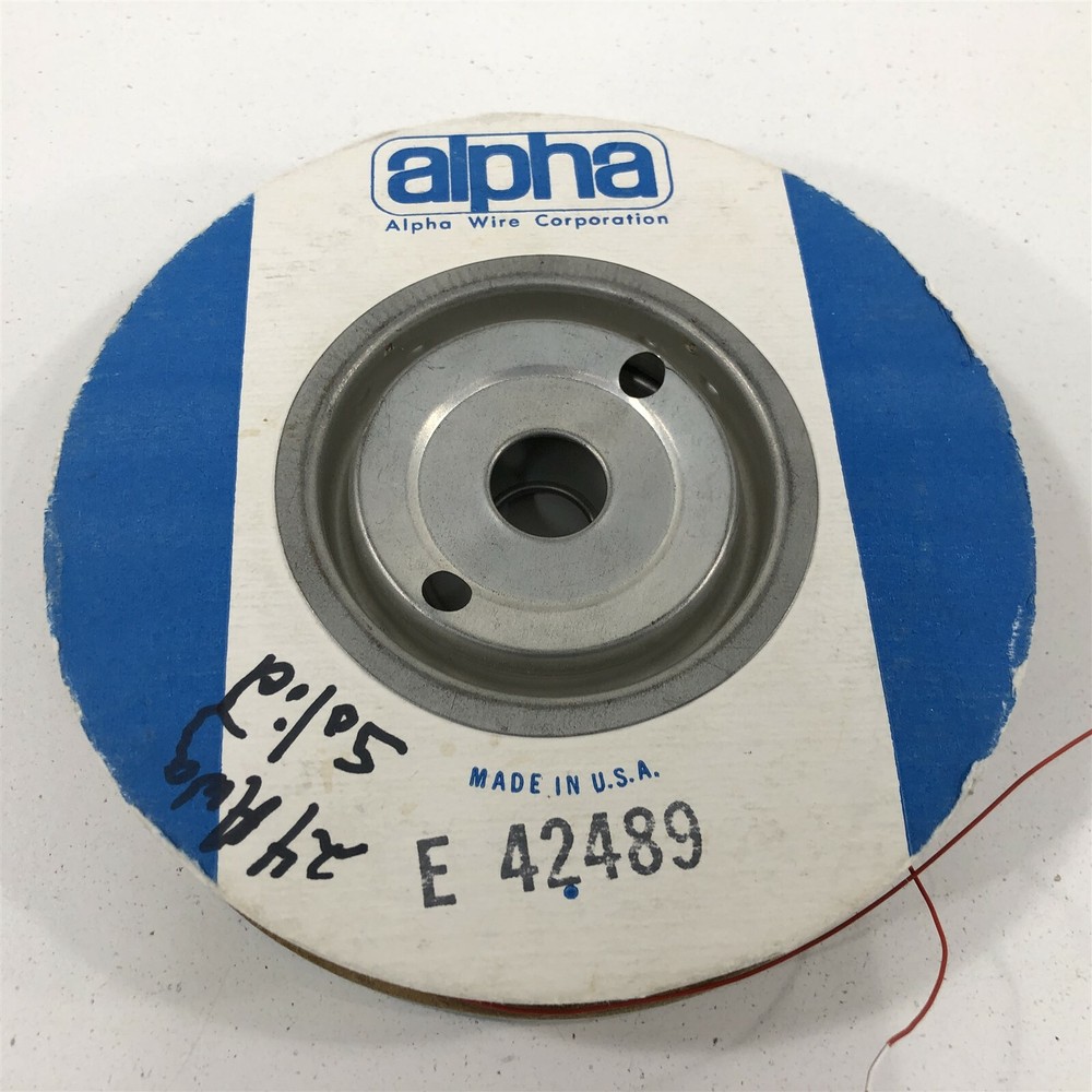 Alpha E42489 400'+ 24awg Solid Silver Plated