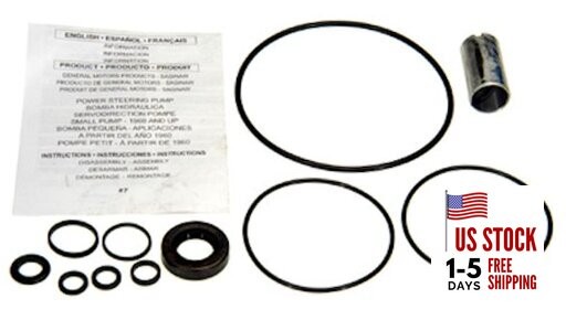 Edelmann 7910 Power Steering Pump Complete Rebuild Kit