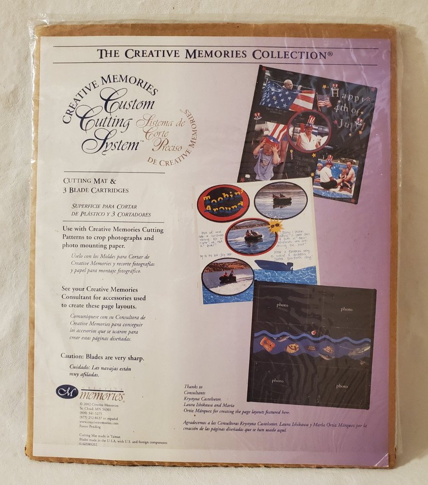 Creative Cutting Systems CUSTOM CUTTING SYSTEM MAT Only Replacement Self Healing