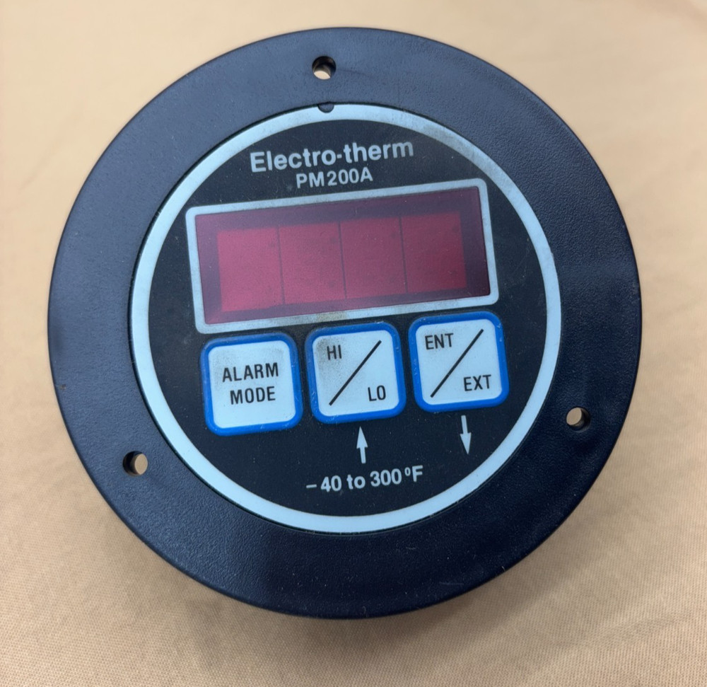 Cooper PM200A Digital Panel Meter Electro-Therm Temperature Control