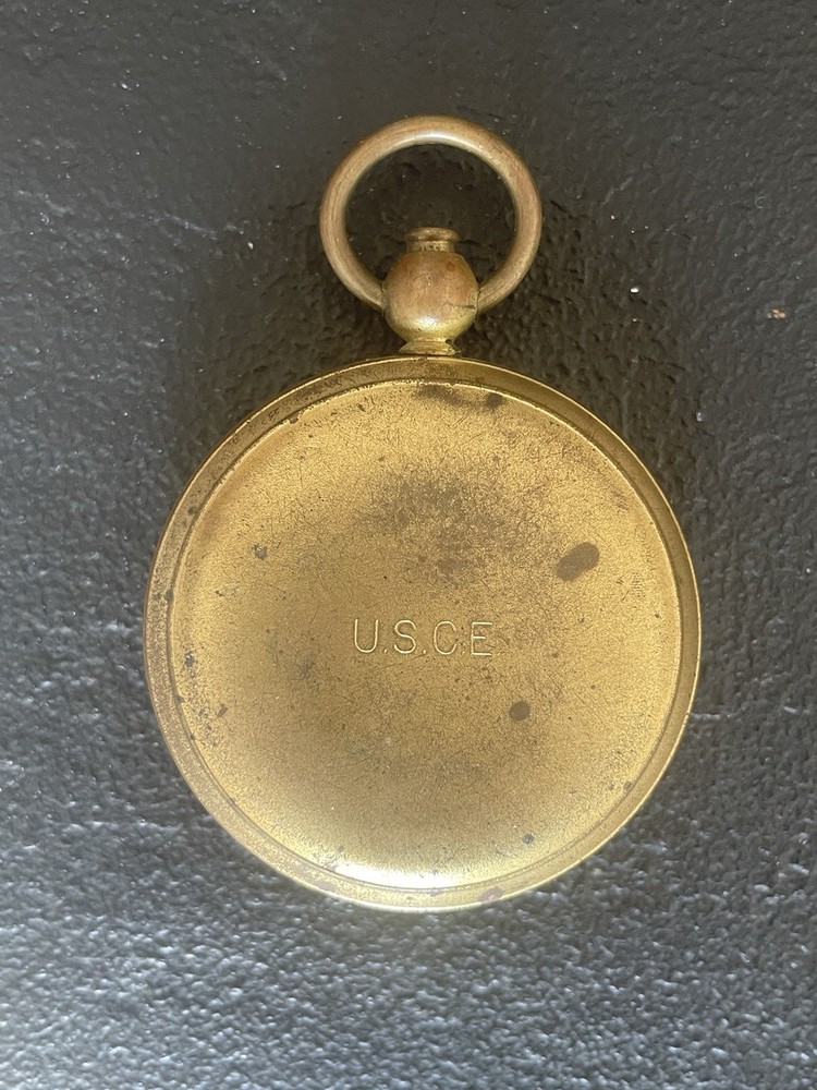 Antique WW1 Marine Compass USCE