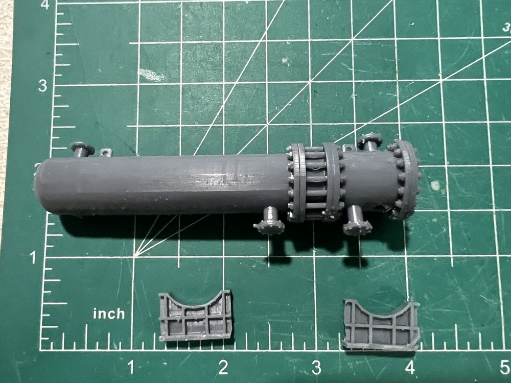 Ho Scale Flat Car Load Heat Exchanger