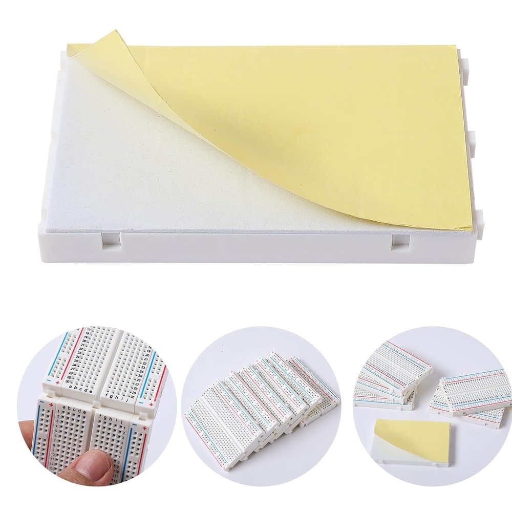 Reliable 4-Piece Solderless Breadboard Set: Perfect for Prototyping & Creativity