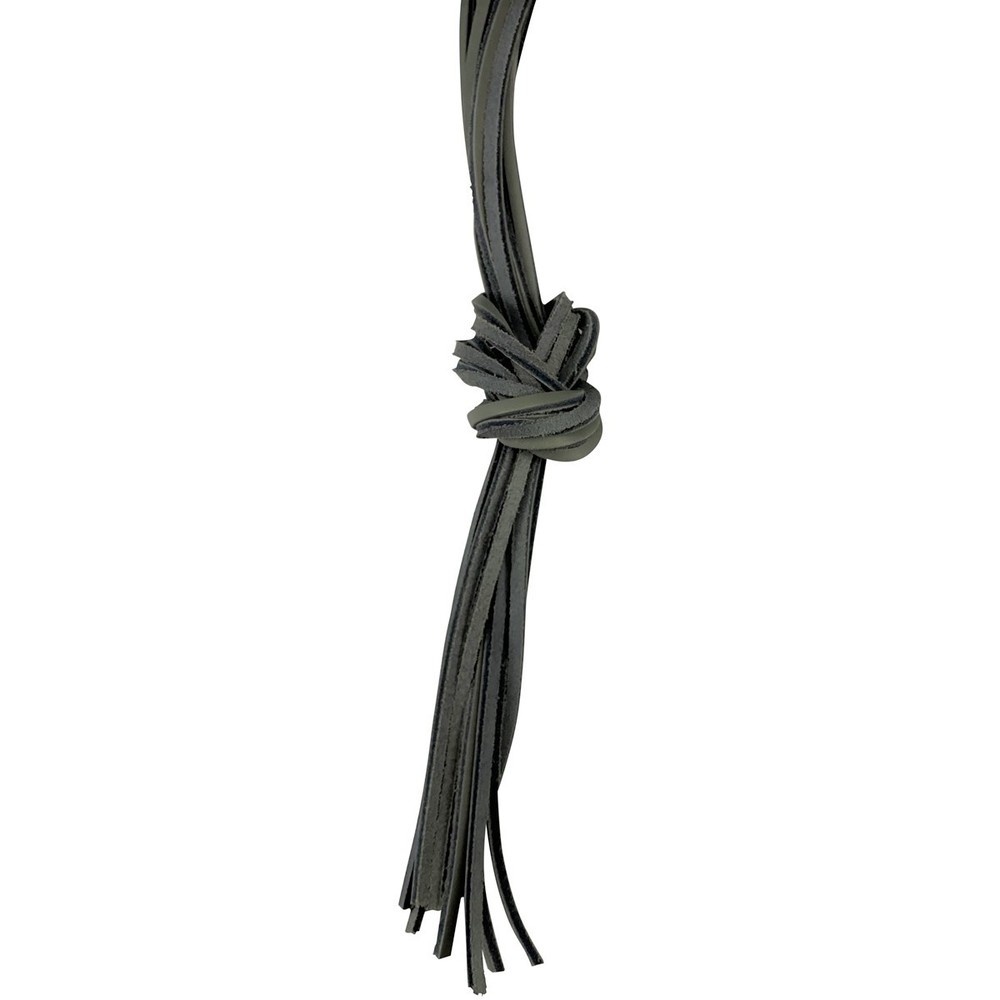 Grey - 72" Bulk Genuine Leather Heavy Duty Boot Lace