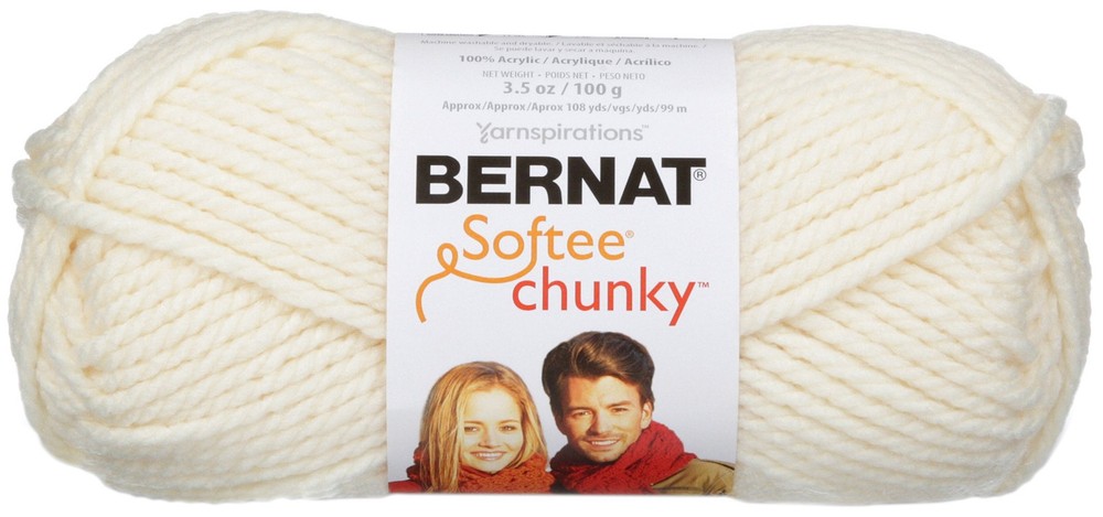 Softee Chunky Yarn Natural