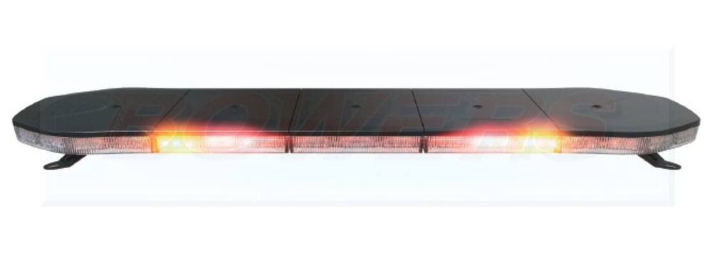 LED AMBER WARNING LIGHT BAR BEACON BAR 1.2M 4FT WITH STOP/TAIL/INDICATOR LIGHTS