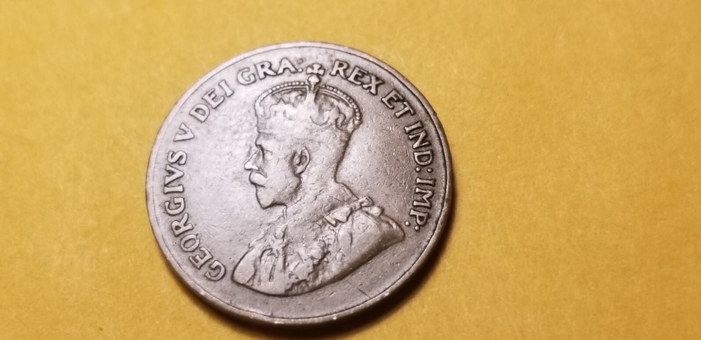 Rare Canada 1922 Small Cent Penny Id1.
