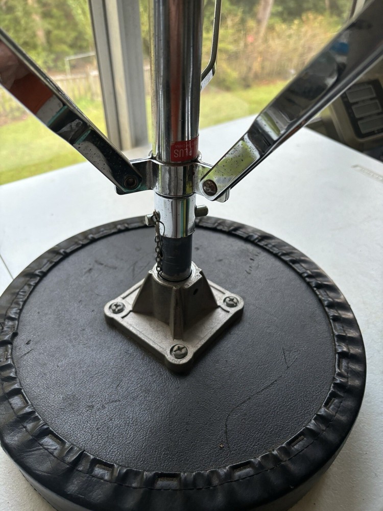 Percussion Plus Collapsible Folding Drum Padded Seat Stool Throne