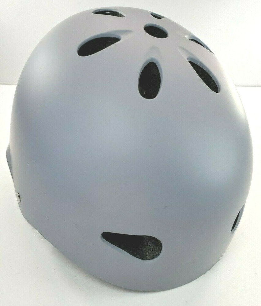 McBob MADE BY SOLID Multi-Sport Bike Helmet, Large Adjustable, Gray
